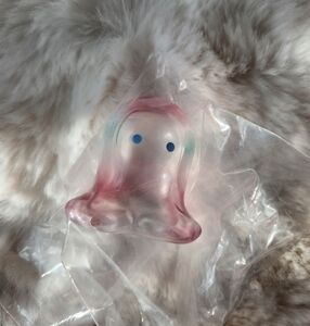 Qualia Gyunyu transparent bubble squishy red octopus